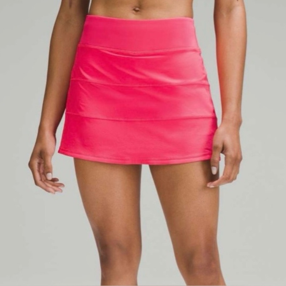 LULULEMON pace rival mid rise skirt